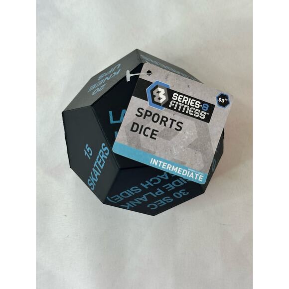 Sports Exercise Foam Dice for Home Gym 12-sided 4” Series 8 - Picture 2 of 2